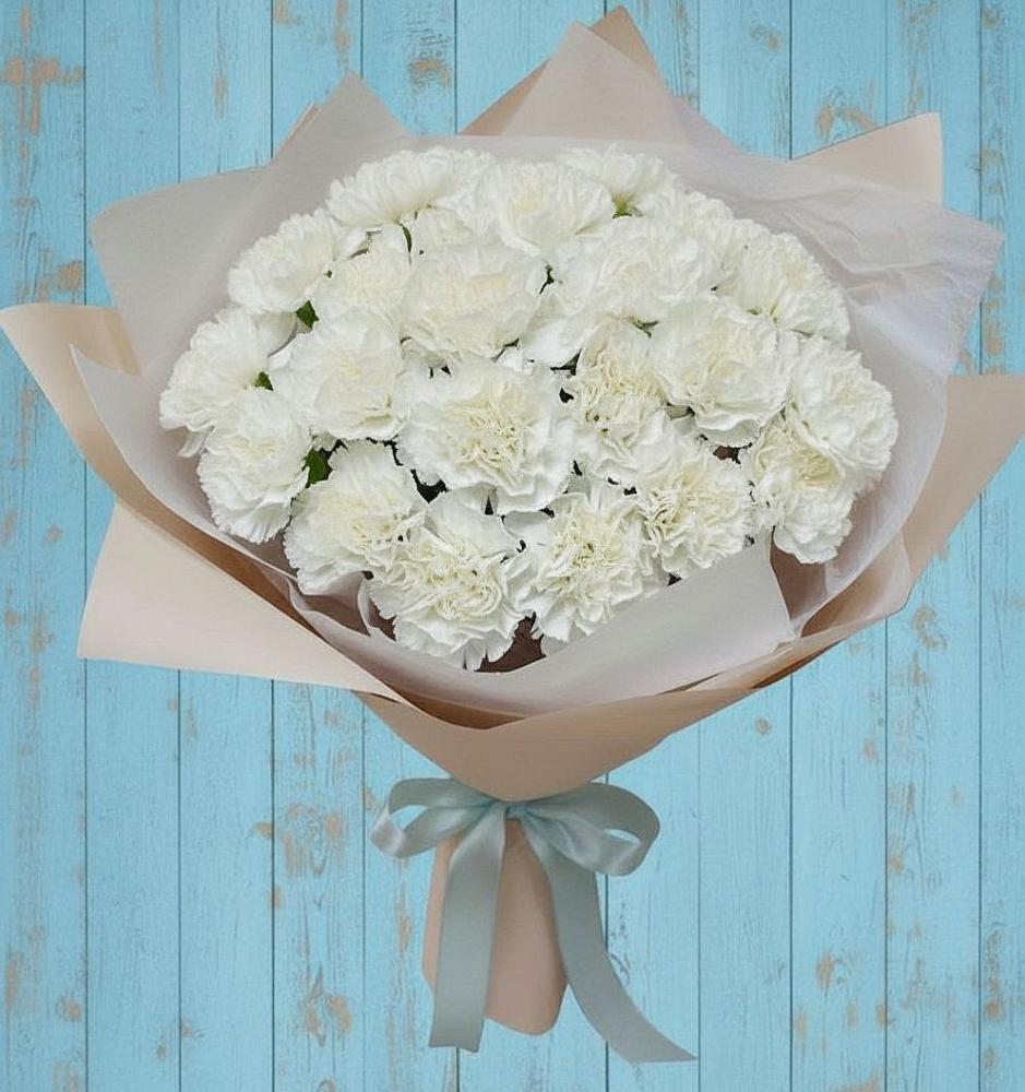 Букет цветов из: Гвоздики в Златоусте