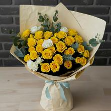 Букет цветов из:  Розы #REPLACE_PRED# Златоусте