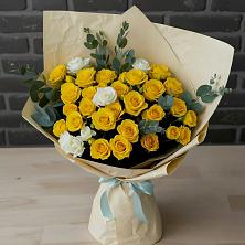 Букет цветов из:  Розы в Златоусте