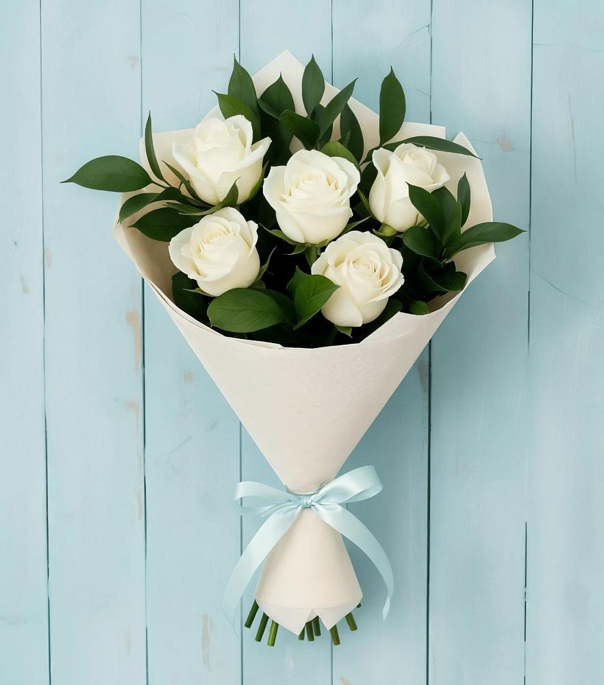 Букет цветов из: Розы в Златоусте