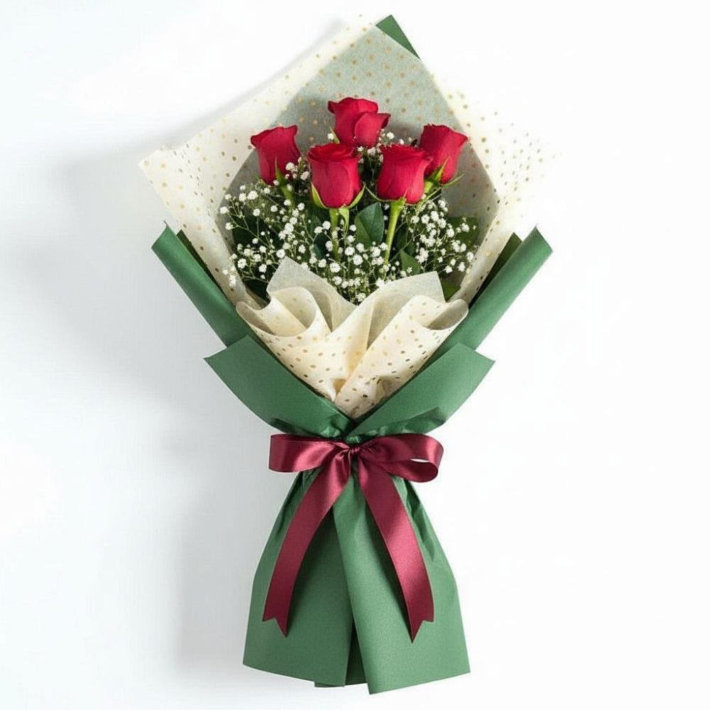 Букет цветов из: Розы в Златоусте