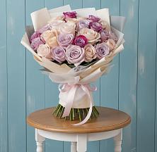 Букет цветов из:  Розы в Златоусте