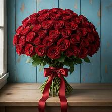 Букет Красные розы Блэк Меджик в Златоусте
