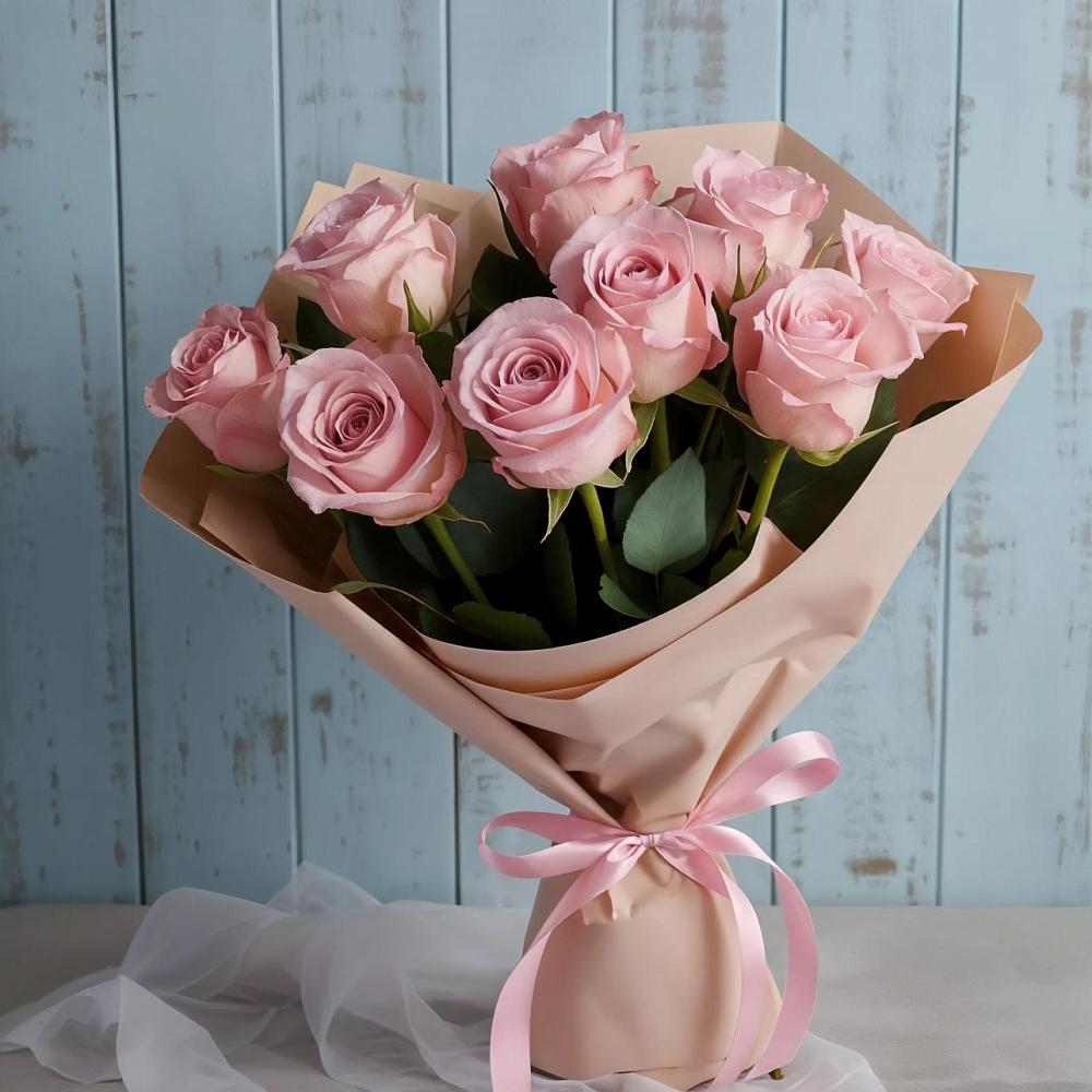 Букет цветов из: Розы в Златоусте