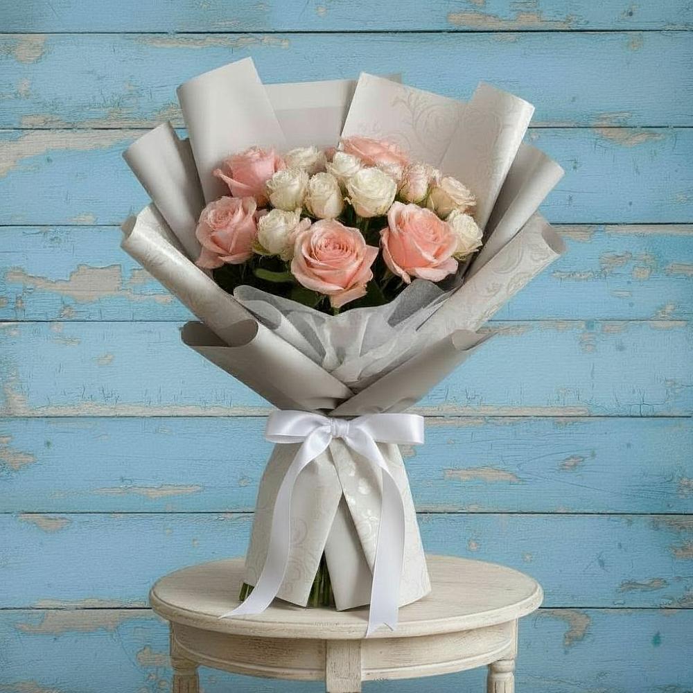 Букет цветов из: Розы в Златоусте