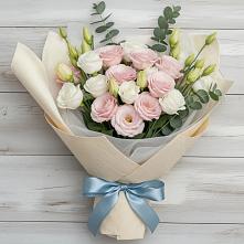 Букет цветов из:  Лизиантусы #REPLACE_PRED# Златоусте