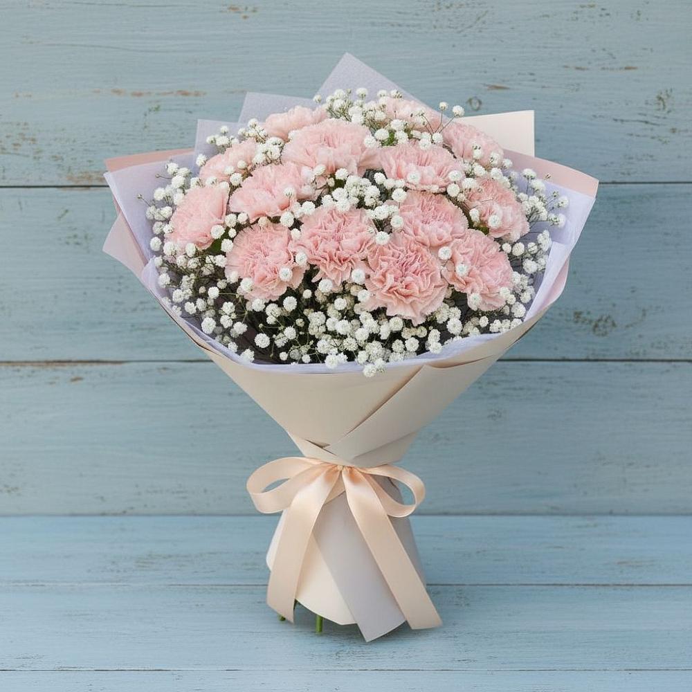 Букет цветов из: Гвоздики в Златоусте