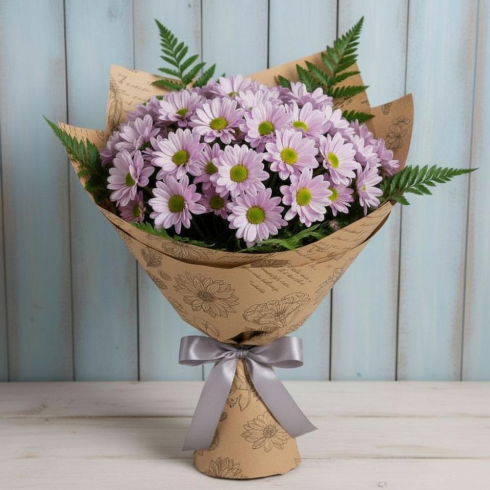 Букет цветов из: Хризантемы в Златоусте