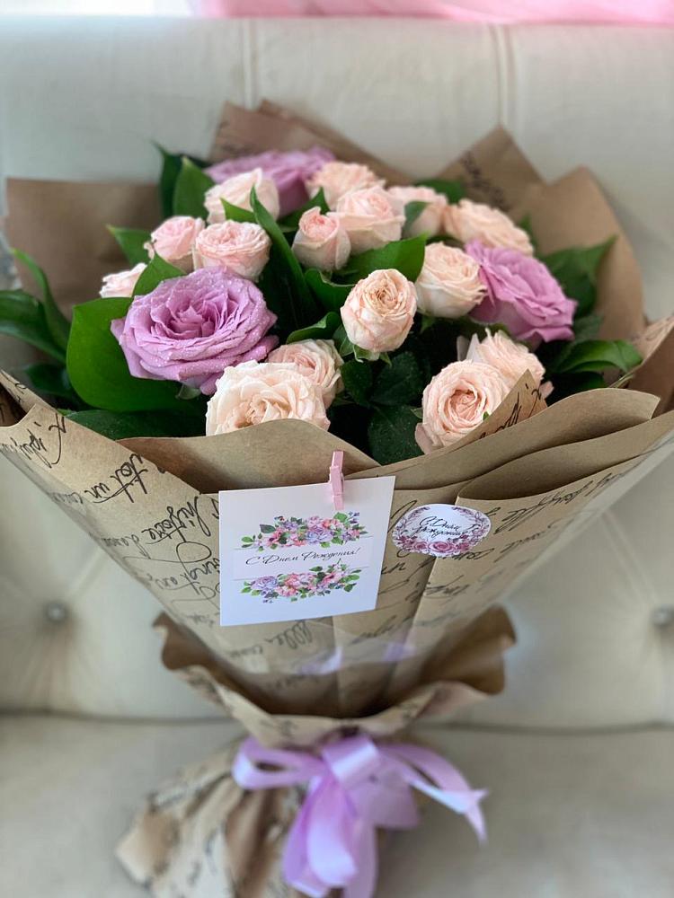 Букет цветов из: Розы в Златоусте