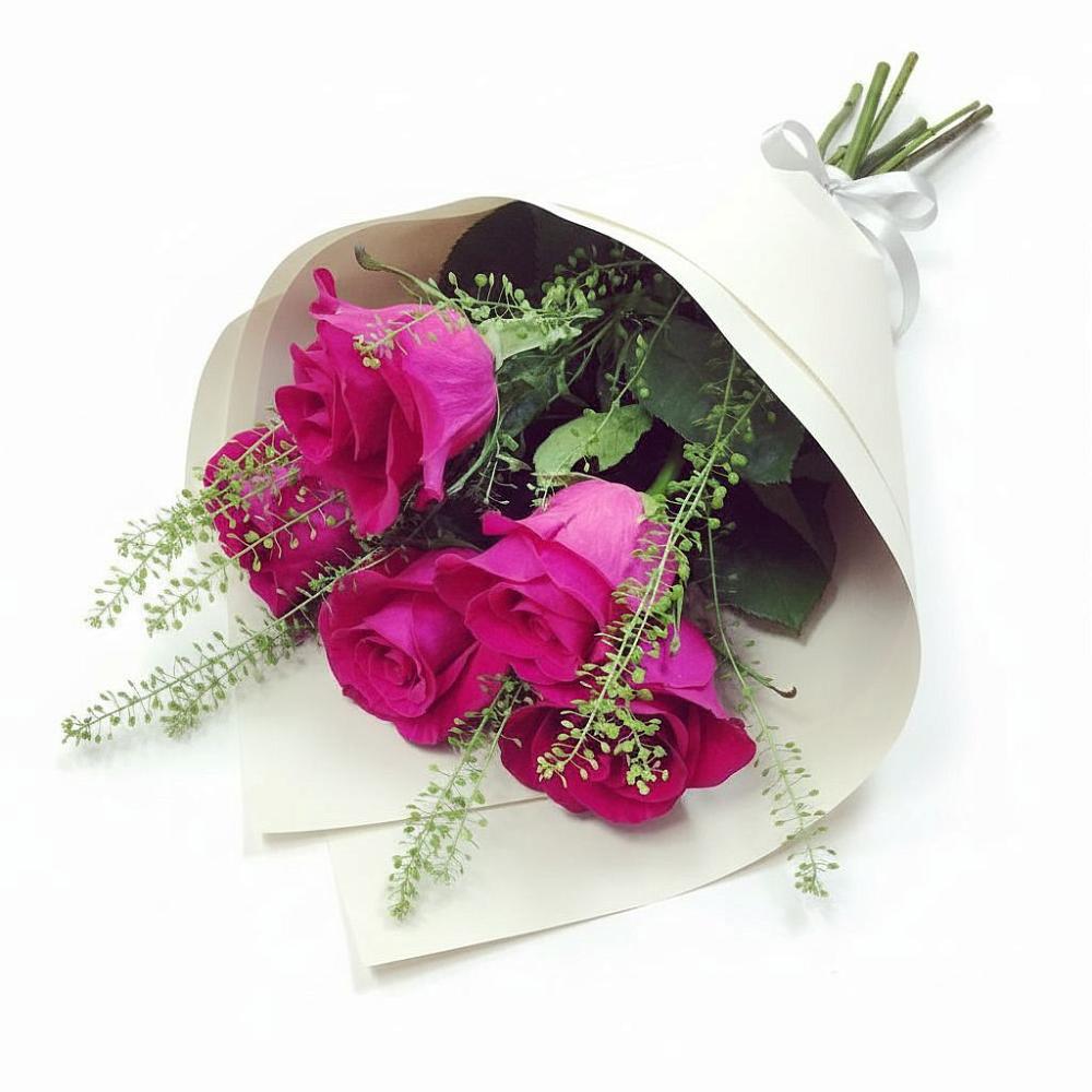 Букет цветов из: Розы в Златоусте