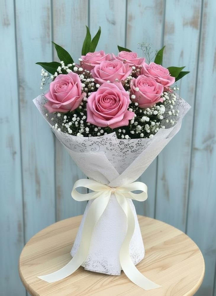 Букет цветов из: Розы в Златоусте