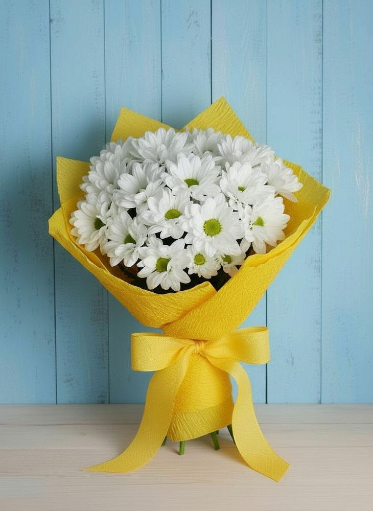 Букет цветов из: Хризантемы в Златоусте