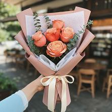 Букет цветов из:  Розы в Златоусте