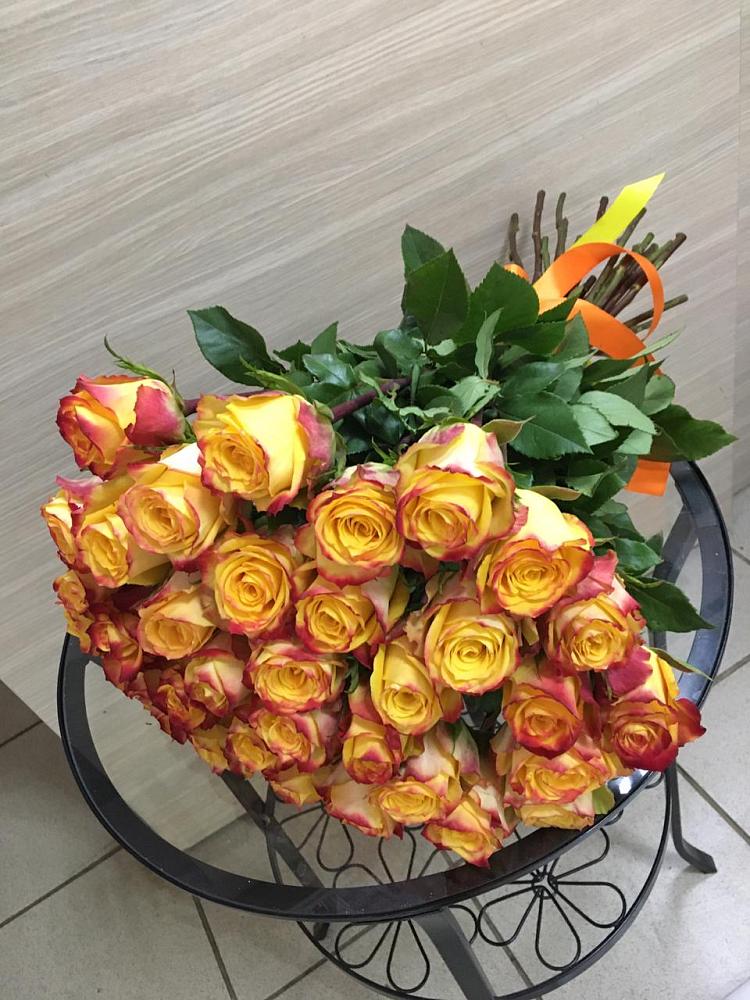 Букет Желтые розы в Златоусте