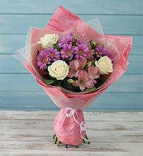 Букет цветов из:  Герберы в Златоусте