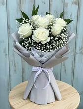 Букет цветов из:  Розы в Златоусте