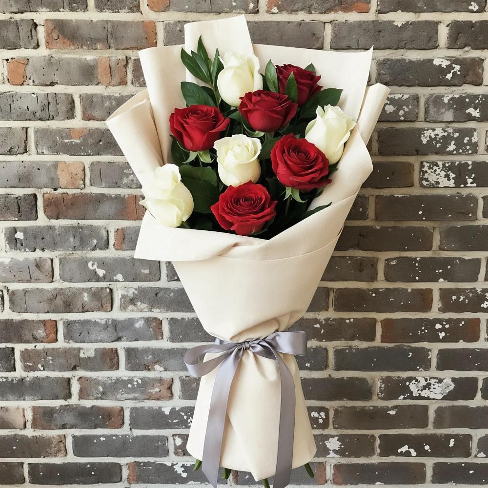 Букет цветов из: Розы в Златоусте