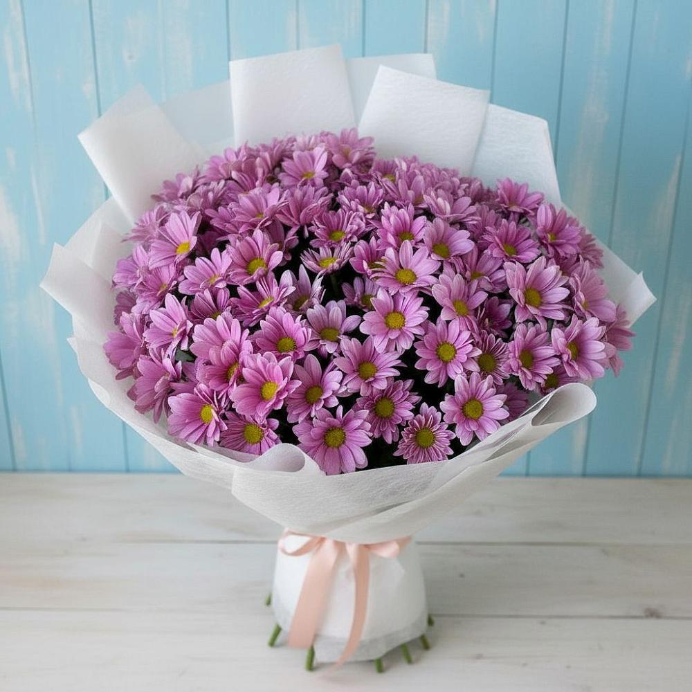 Букет цветов из: Хризантемы в Златоусте