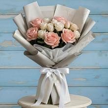 Букет цветов из:  Розы в Златоусте