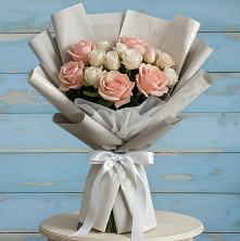 Букет цветов из:  Розы в Златоусте