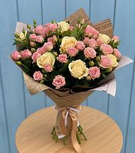 Букет цветов из:  Розы в Златоусте