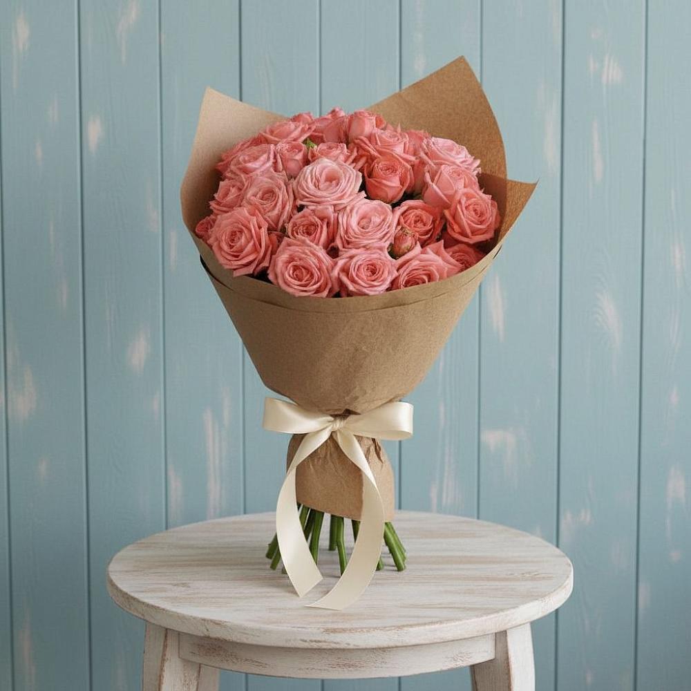 Букет цветов из: Розы в Златоусте